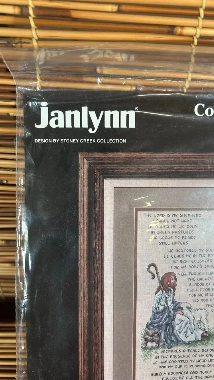 Janlynn Cross Stitch 80-131 The Lord is My Shephard